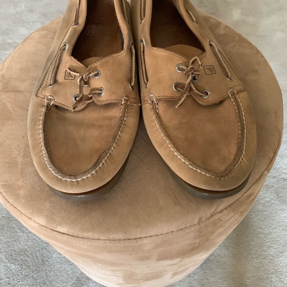 Sperry Original Boat Shoe in Sahara Leather - Picture 2 of 7